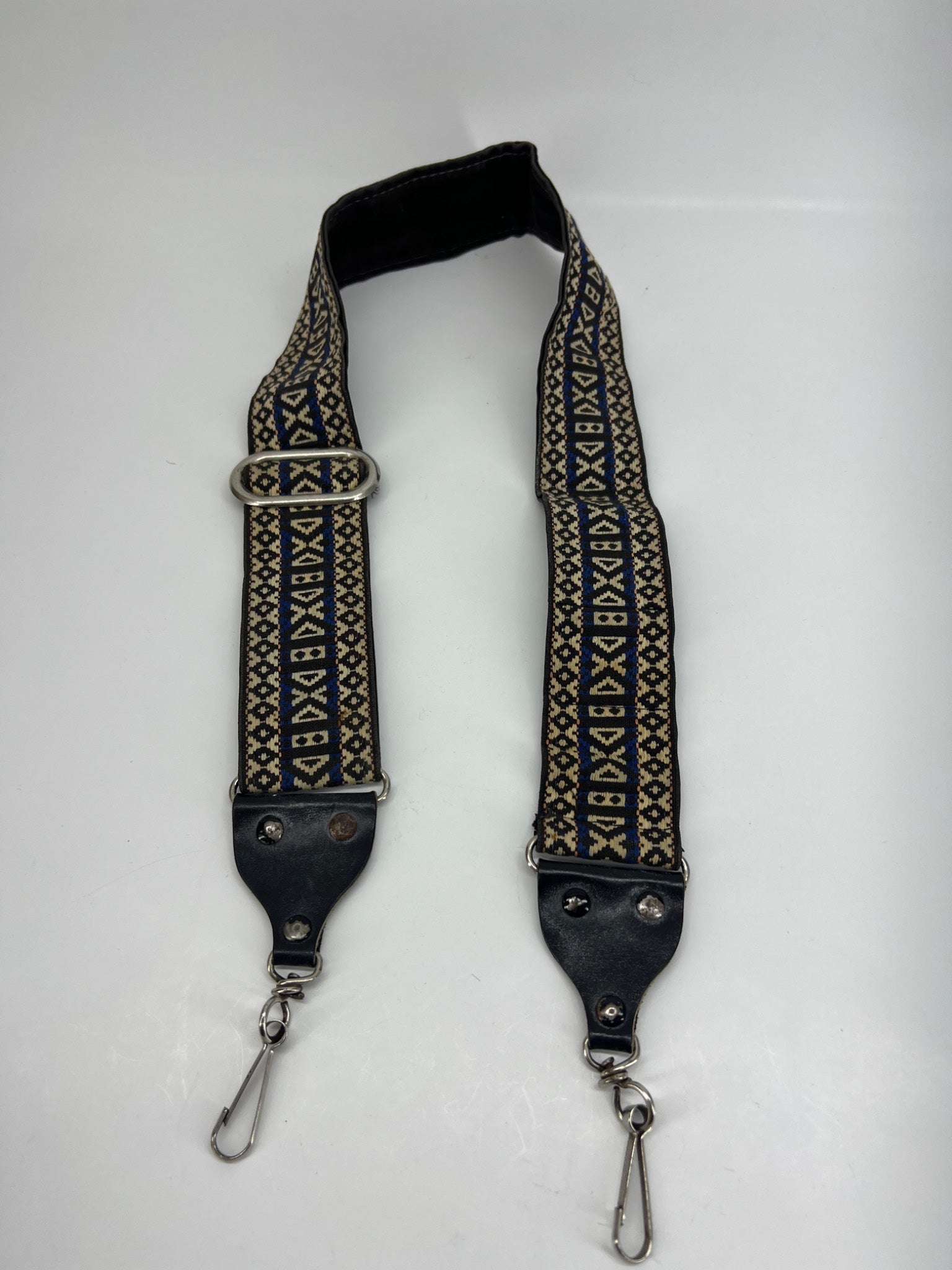 1980s Patterned Adjustable Camera Strap
