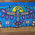 Christian Morrisseau Original artwork. ThunderBird Energy masterpiece in Woodlands Art style Original!