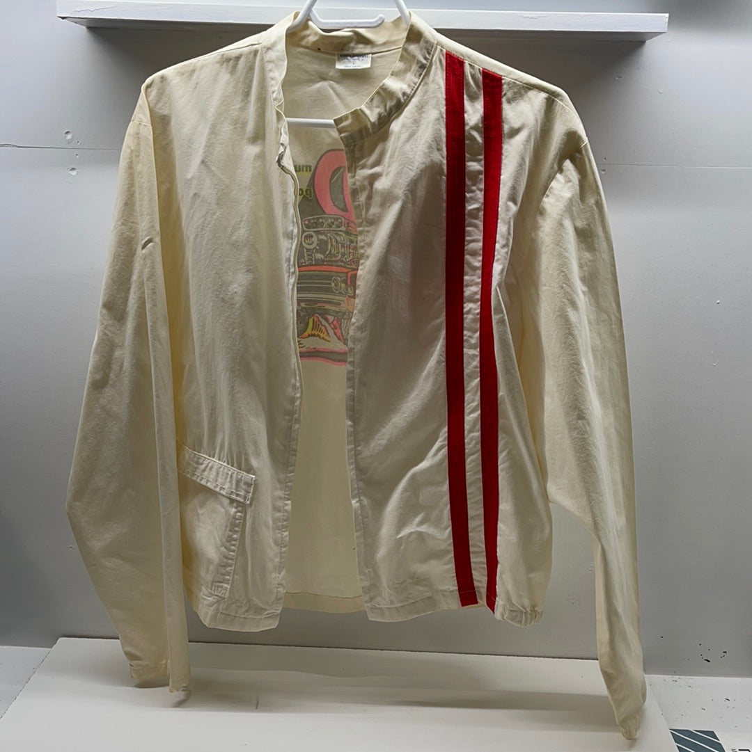 Vintage 1970's Ford Hotrod jacket very nice very vibrant colors RARE! Fast Shipping